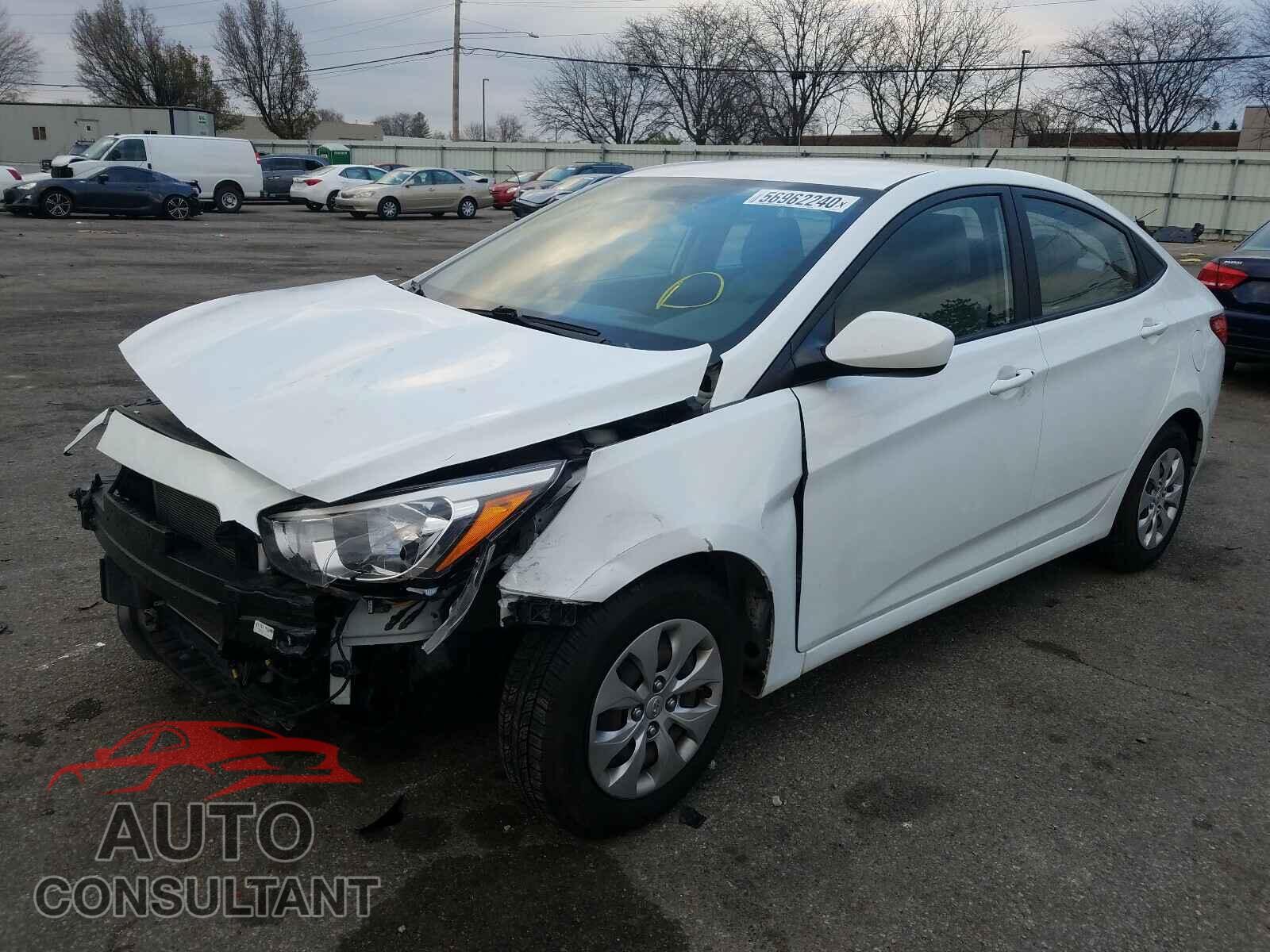 HYUNDAI ACCENT 2016 - KMHCT4AE5GU034391