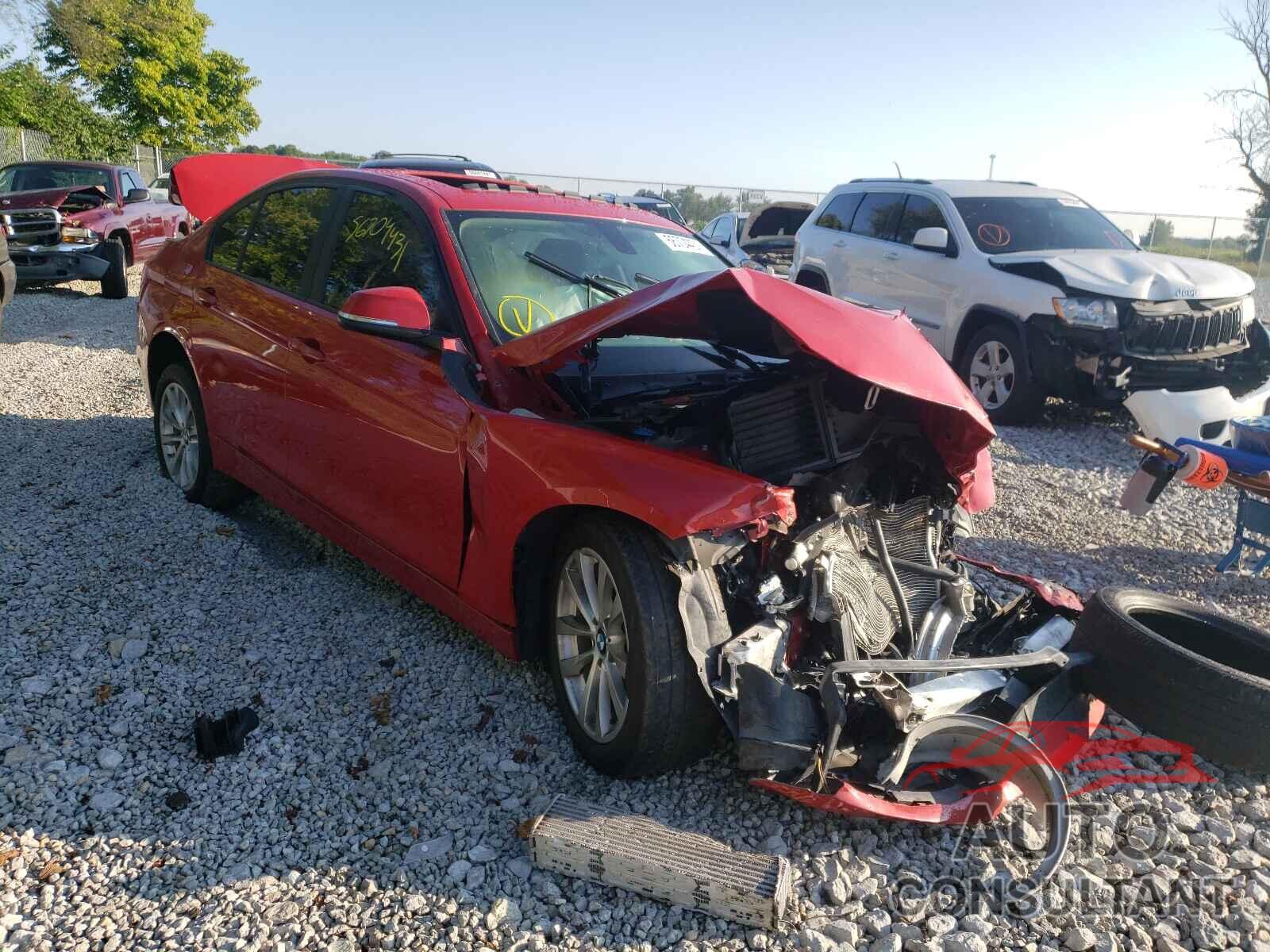 BMW 3 SERIES 2018 - WBA8E5G55JNU47069