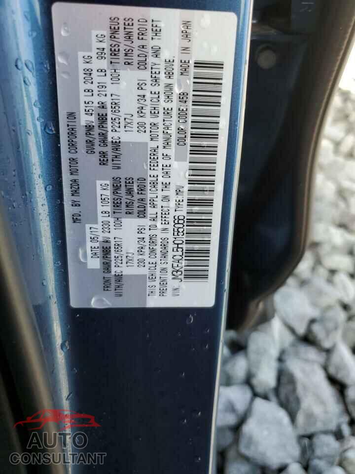 MAZDA CX-5 2017 - JM3KFACL5H0155066