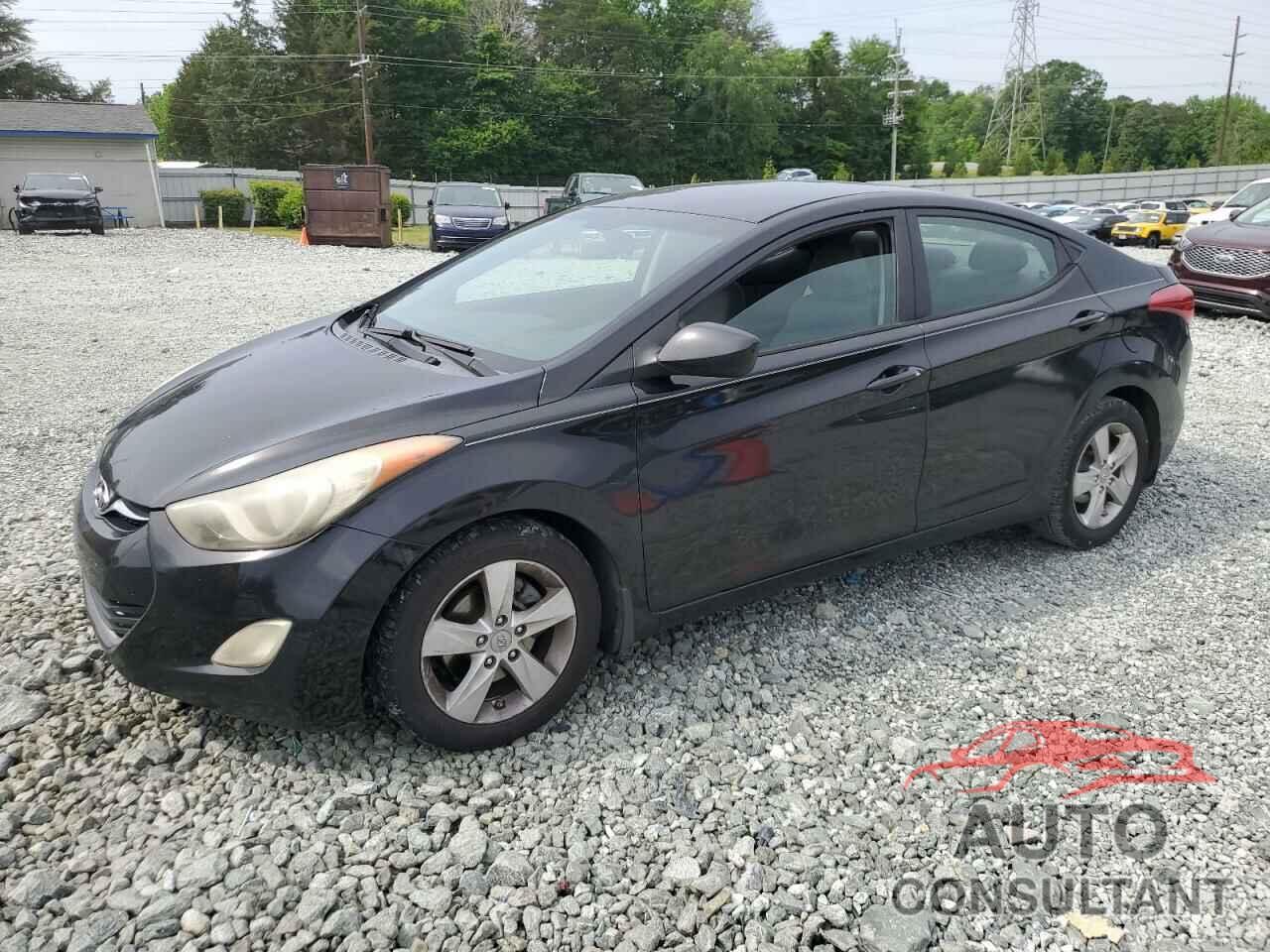 HYUNDAI ELANTRA 2012 - KMHDH4AE9CU443235