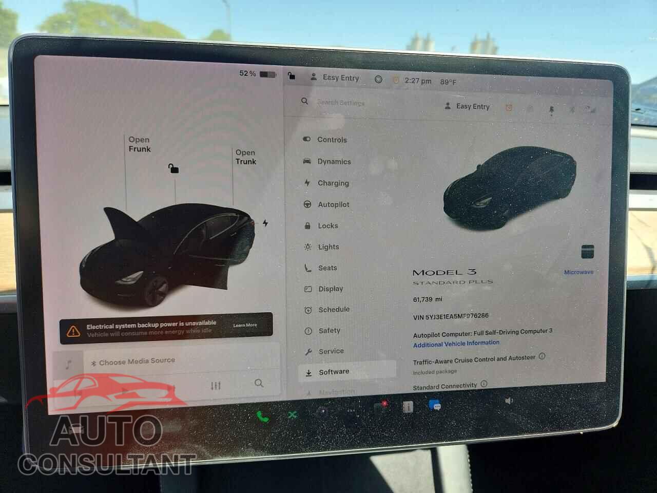 TESLA MODEL 3 2021 - 5YJ3E1EA5MF976286