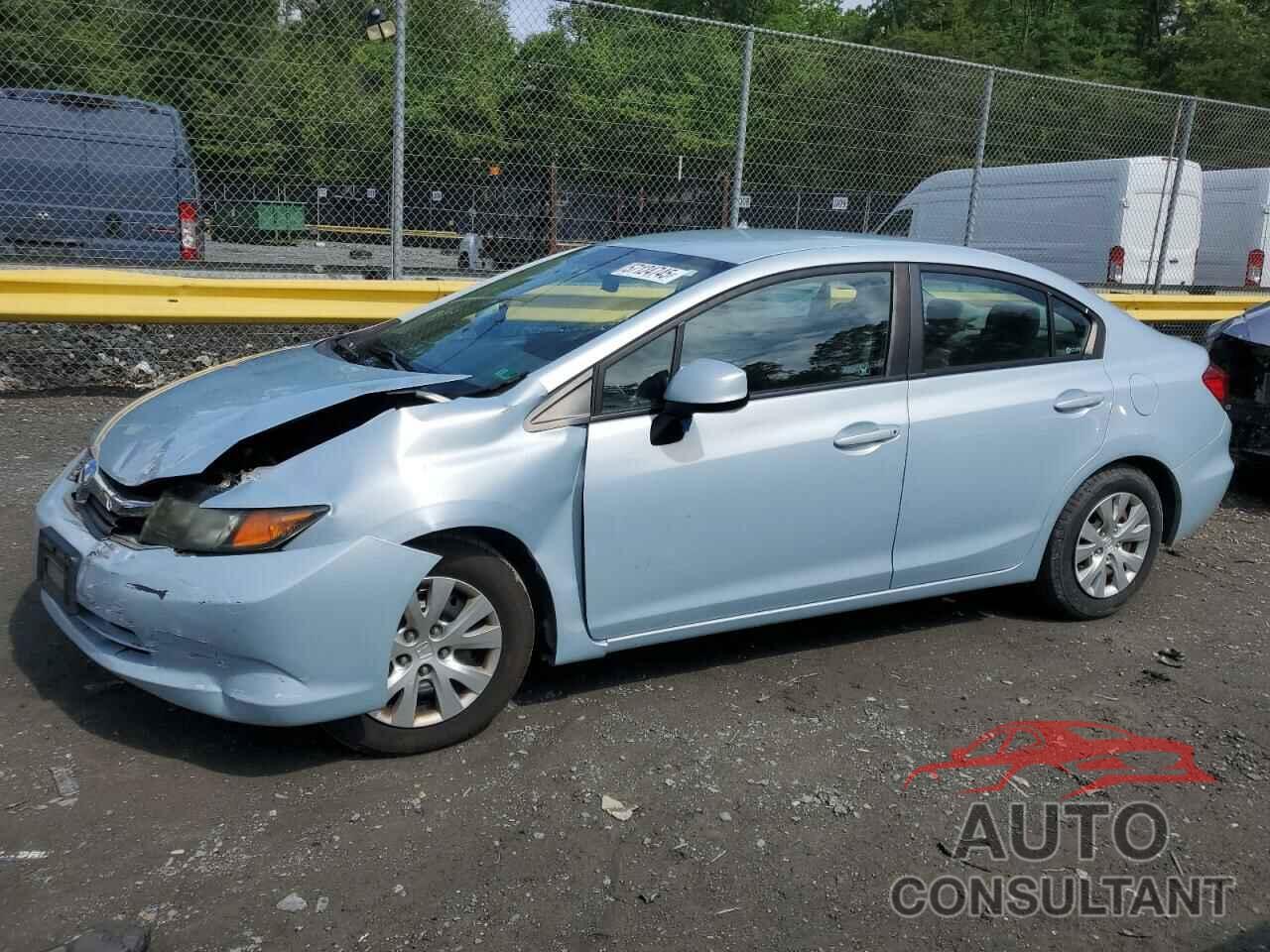 HONDA CIVIC 2012 - 19XFB2F59CE370510