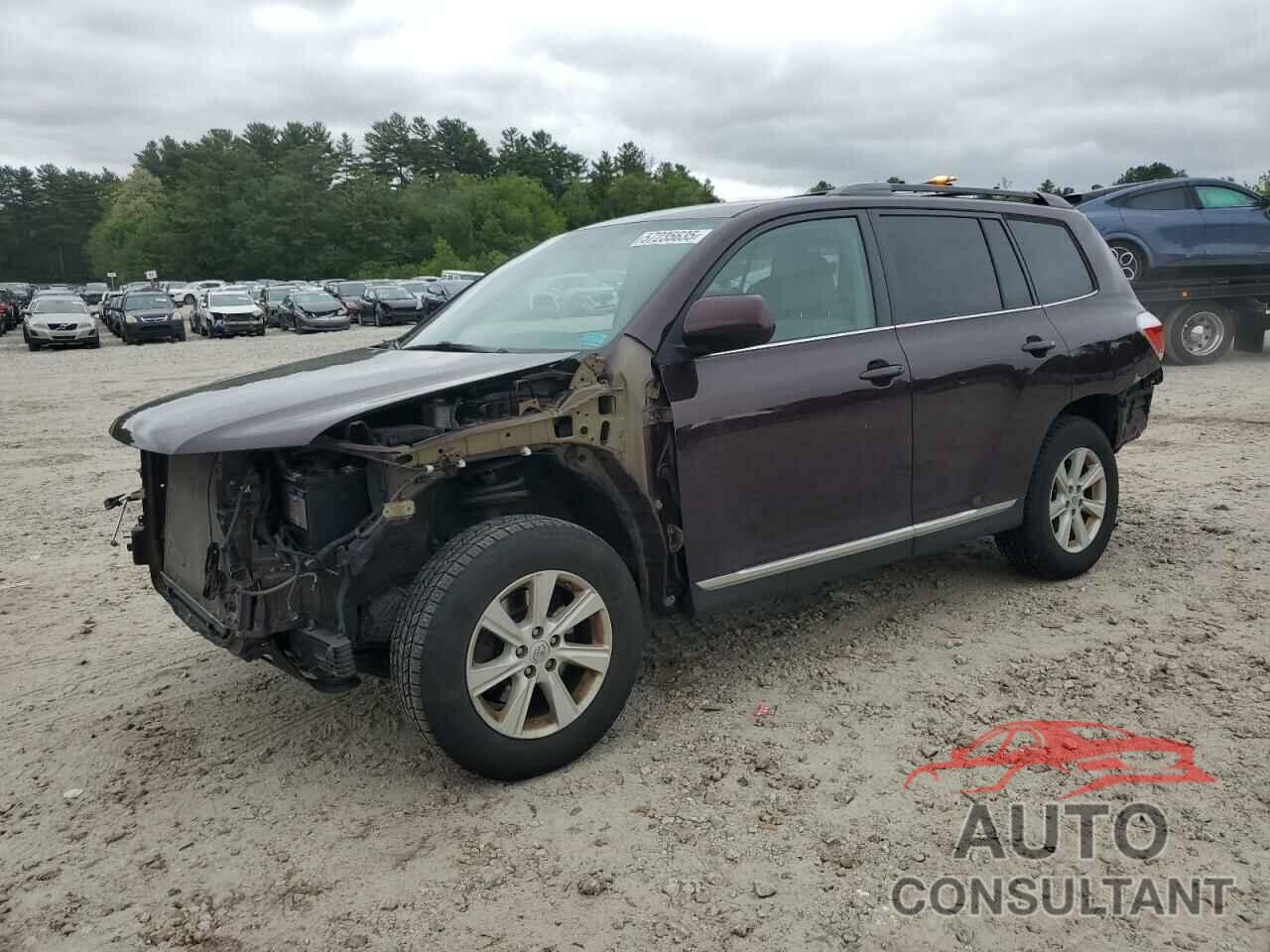 TOYOTA HIGHLANDER 2013 - 5TDBK3EH0DS206912