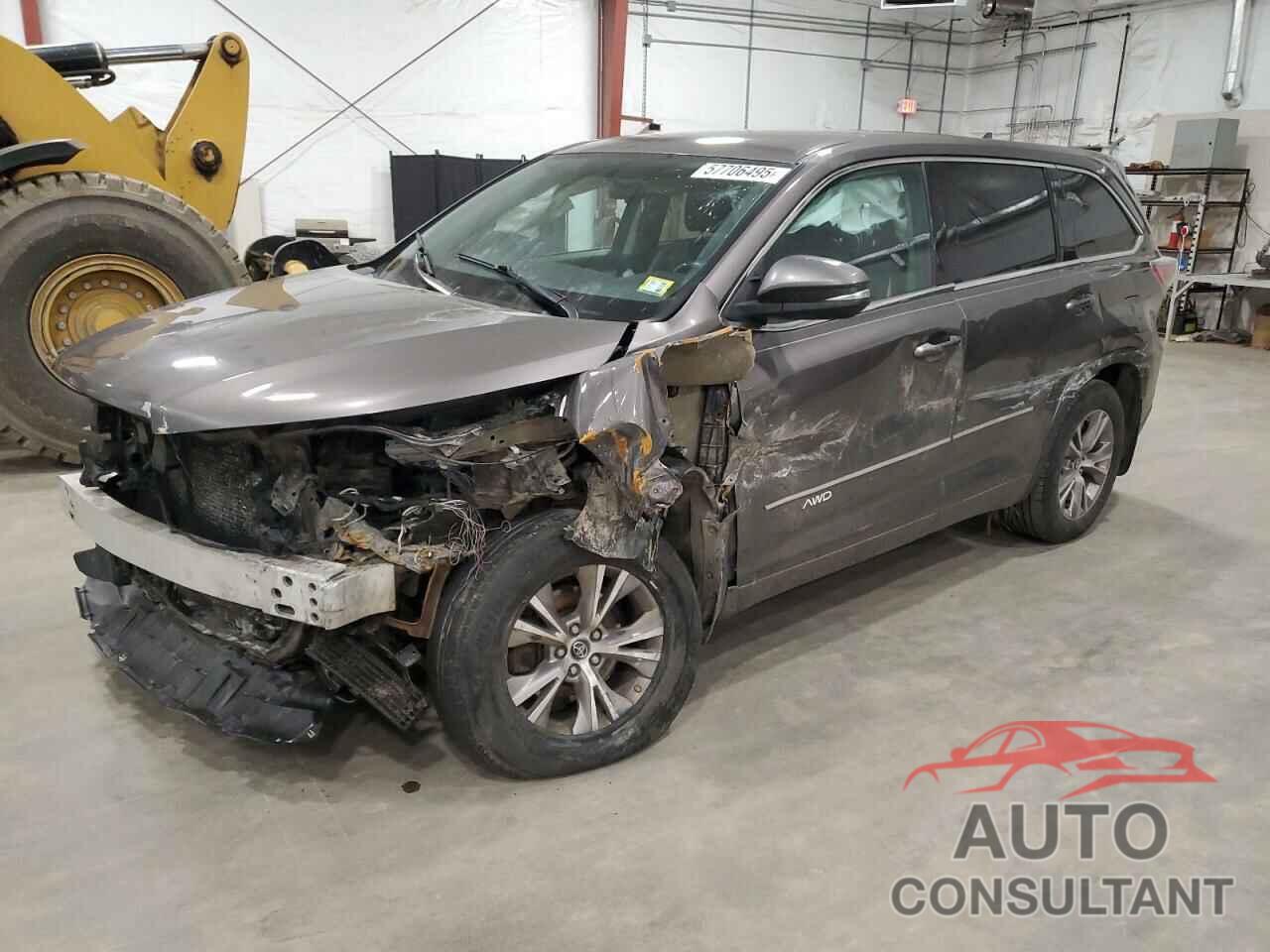 TOYOTA HIGHLANDER 2016 - 5TDBKRFH8GS282125