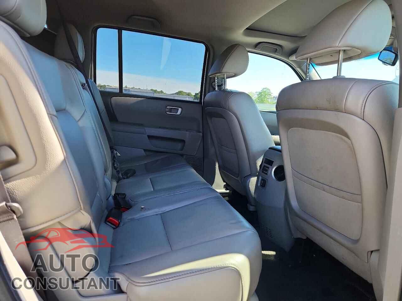 HONDA PILOT EXL 2012 - 5FNYF3H55CB023637