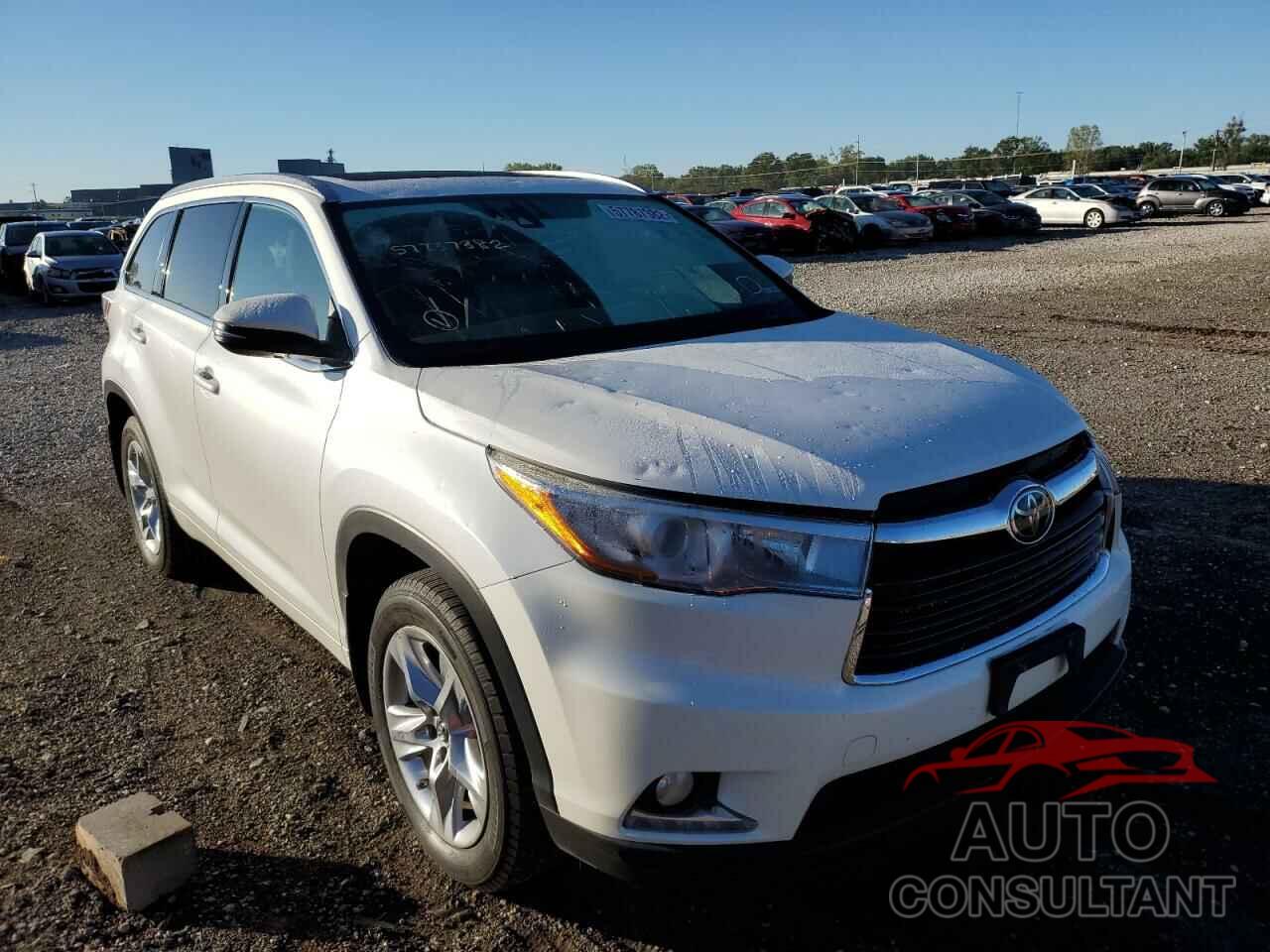 TOYOTA HIGHLANDER 2016 - 5TDDKRFH8GS251708