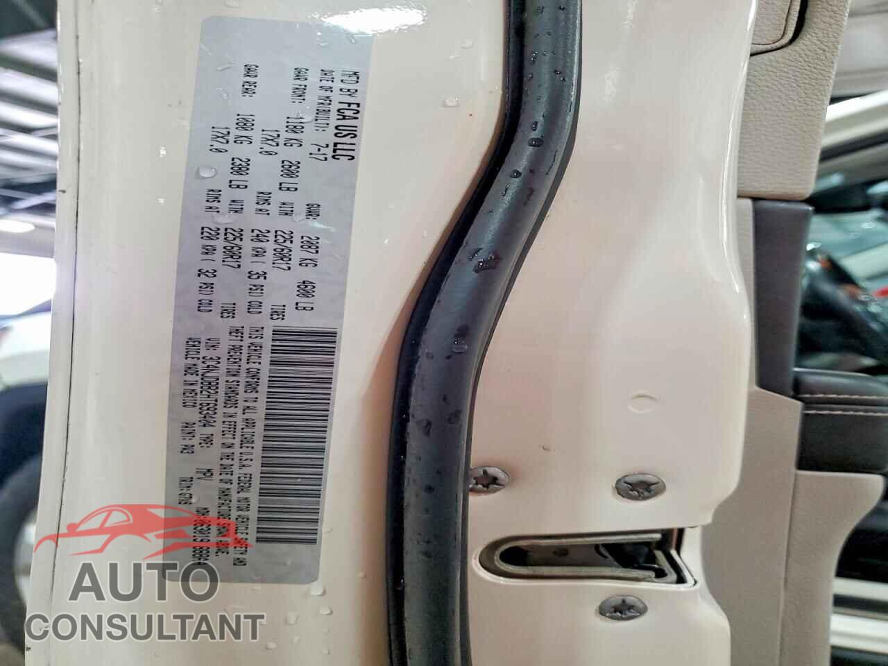 JEEP COMPASS 2017 - 3C4NJDBB2HT693404