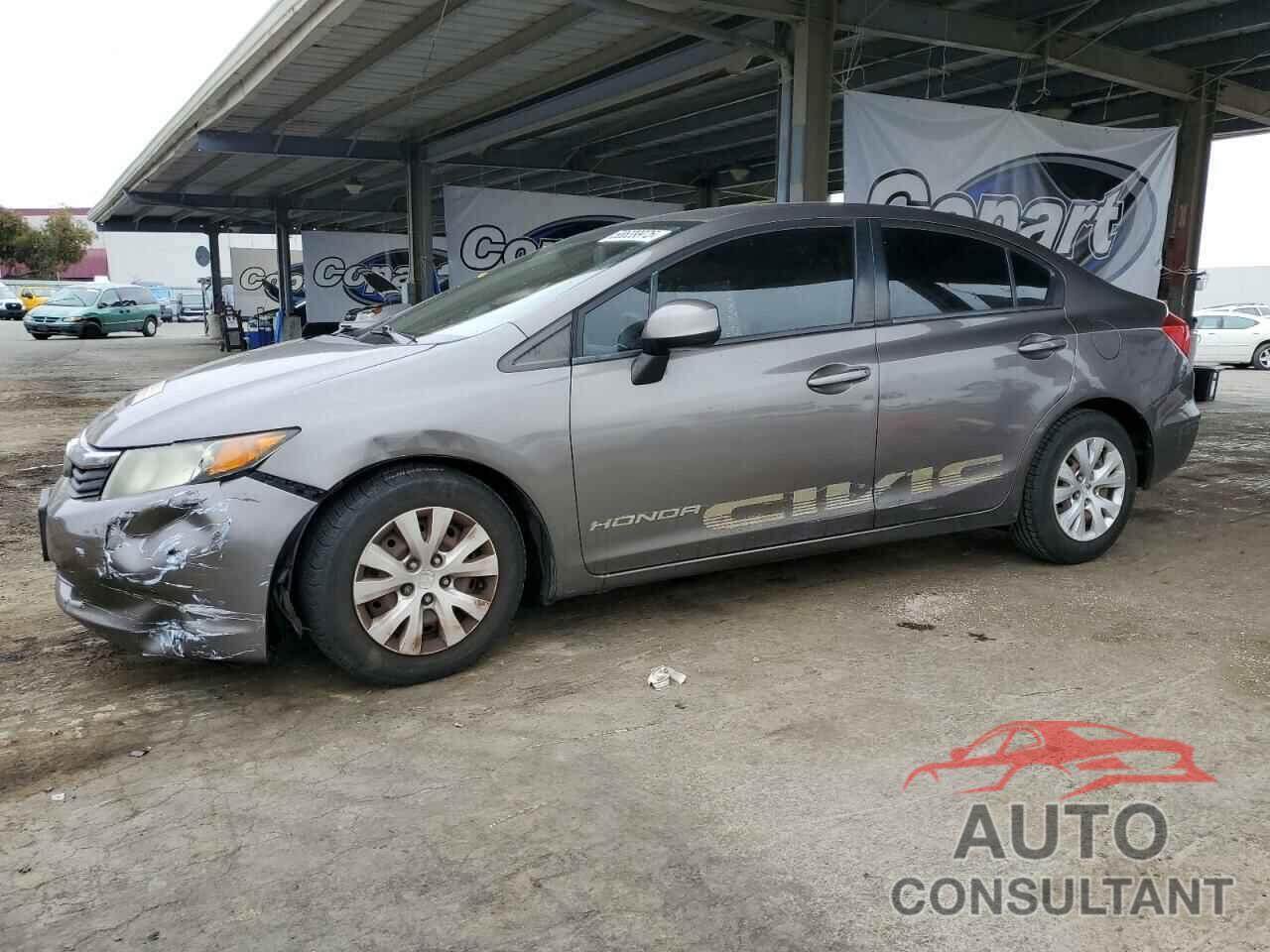 HONDA CIVIC 2012 - 19XFB2F50CE324810