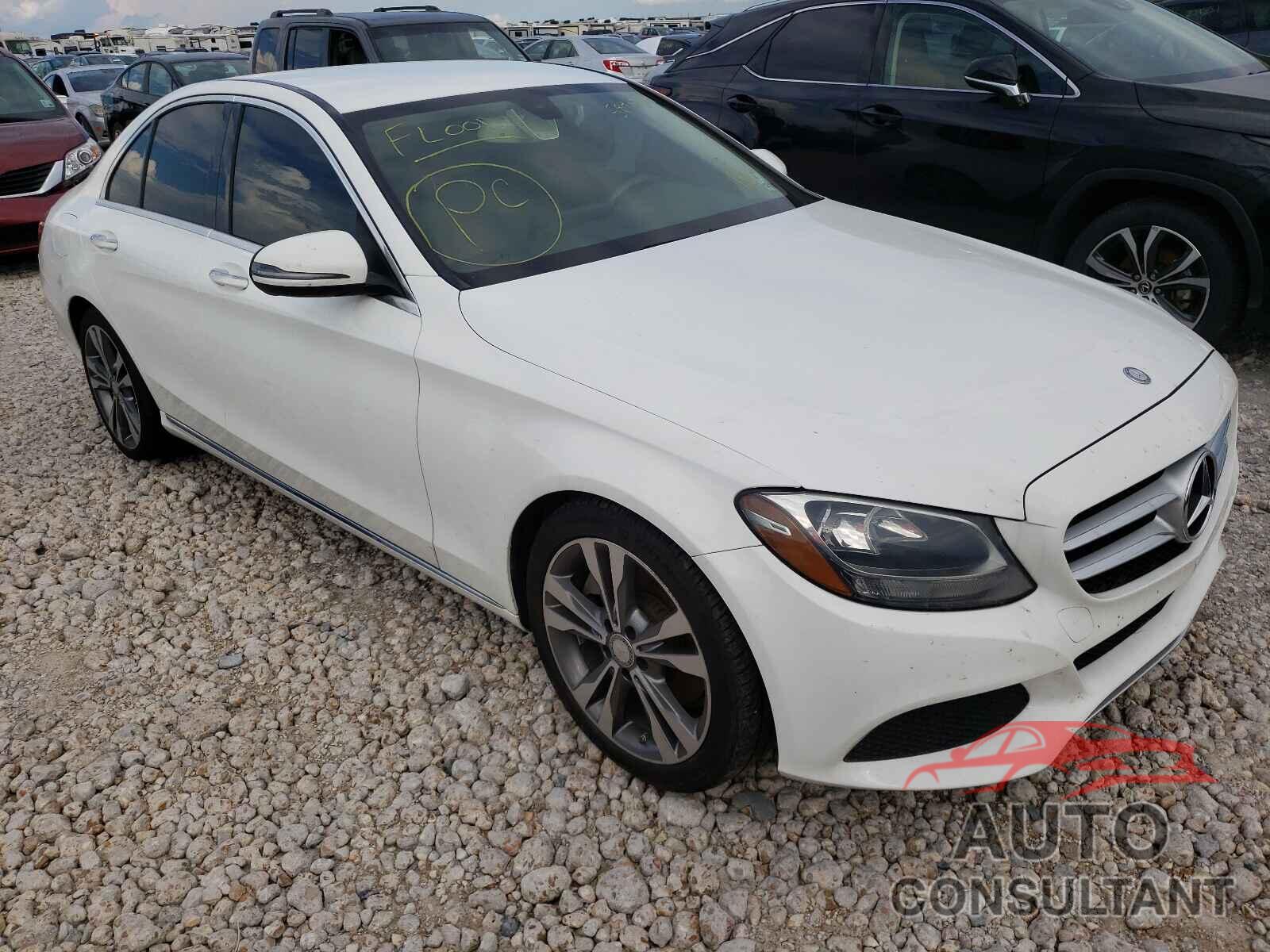 MERCEDES-BENZ C-CLASS 2016 - 55SWF4JBXGU166410