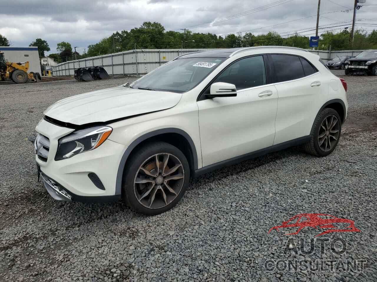 MERCEDES-BENZ GLA-CLASS 2017 - WDCTG4GB6HJ349543