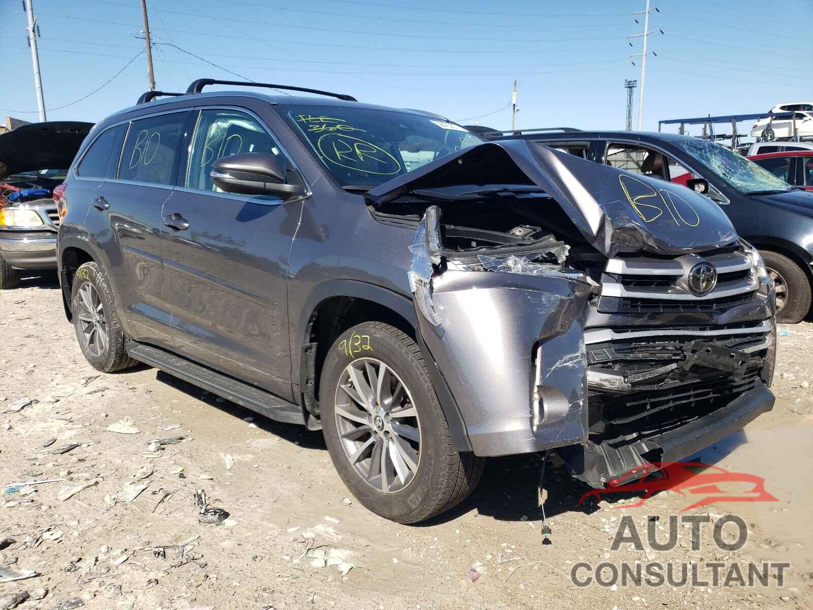TOYOTA HIGHLANDER 2018 - 5TDJZRFHXJS532480