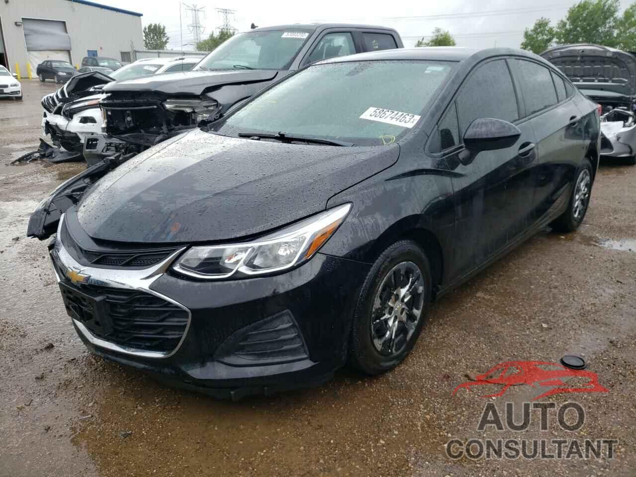 CHEVROLET CRUZE 2019 - 1G1BJ5SM1K7102106