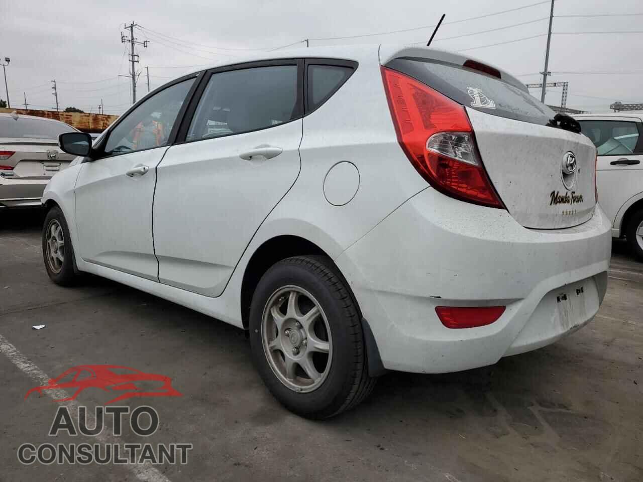 HYUNDAI ACCENT 2013 - KMHCT5AE1DU111193