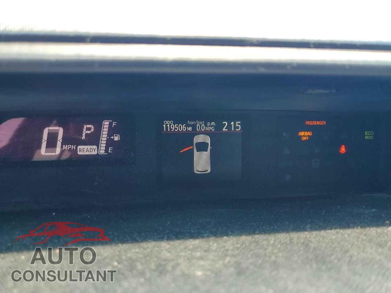 TOYOTA PRIUS 2015 - JTDKDTB37F1088568
