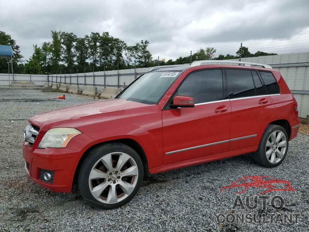 MERCEDES-BENZ GLK-CLASS 2011 - WDCGG8HB2BF640395