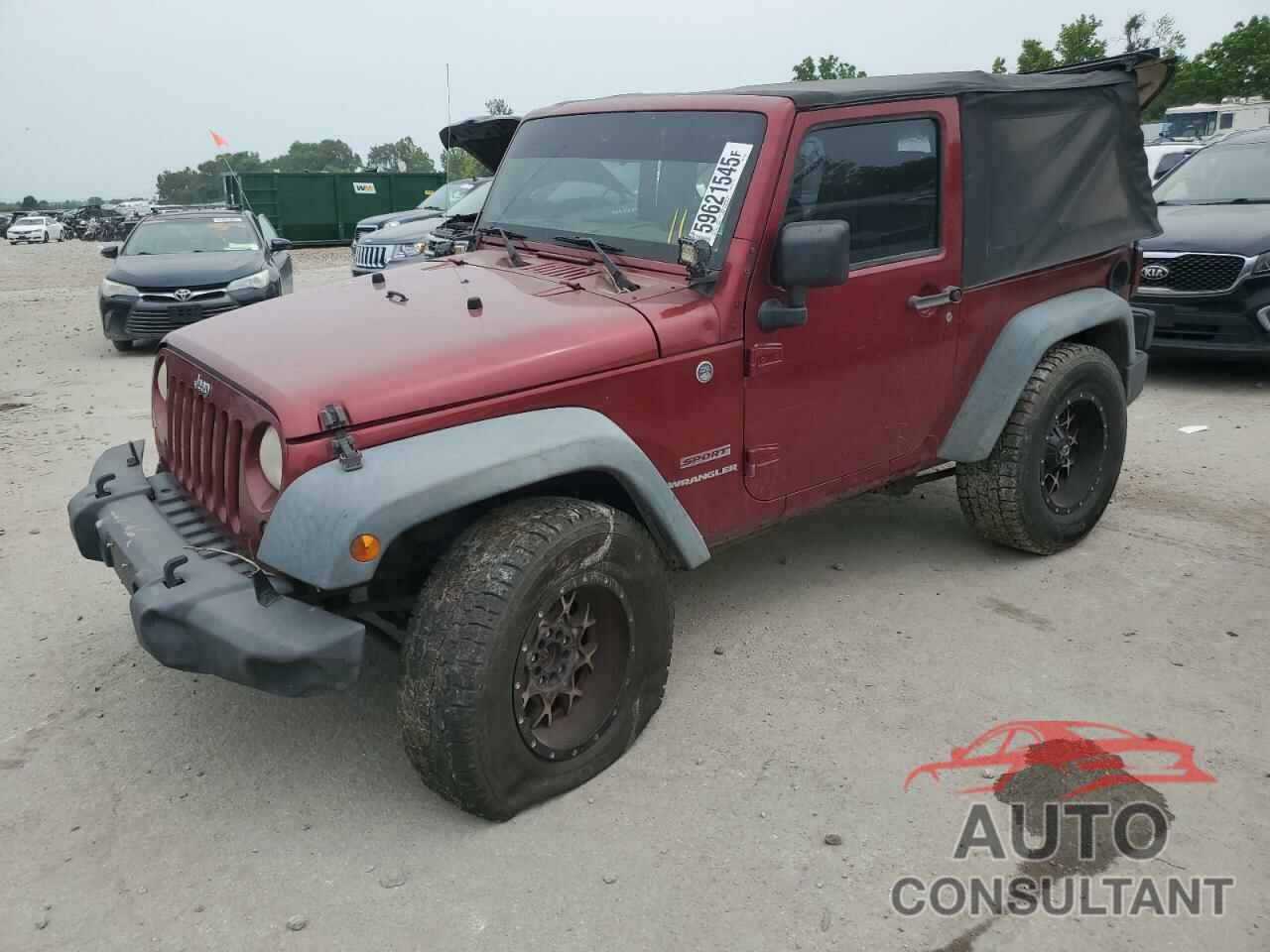 JEEP WRANGLER 2011 - 1J4AA2D10BL610671