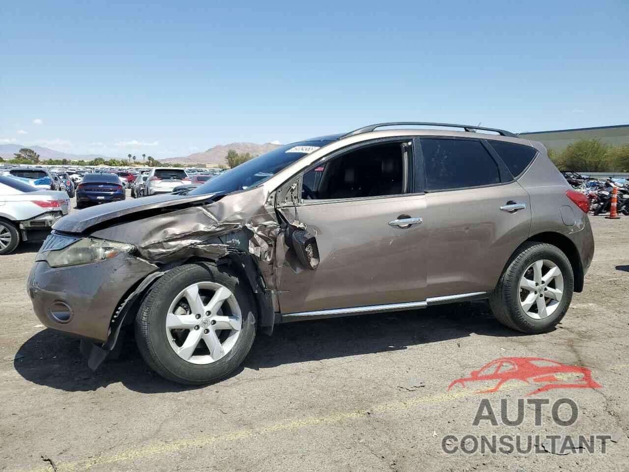NISSAN MURANO 2009 - JN8AZ18U69W005872