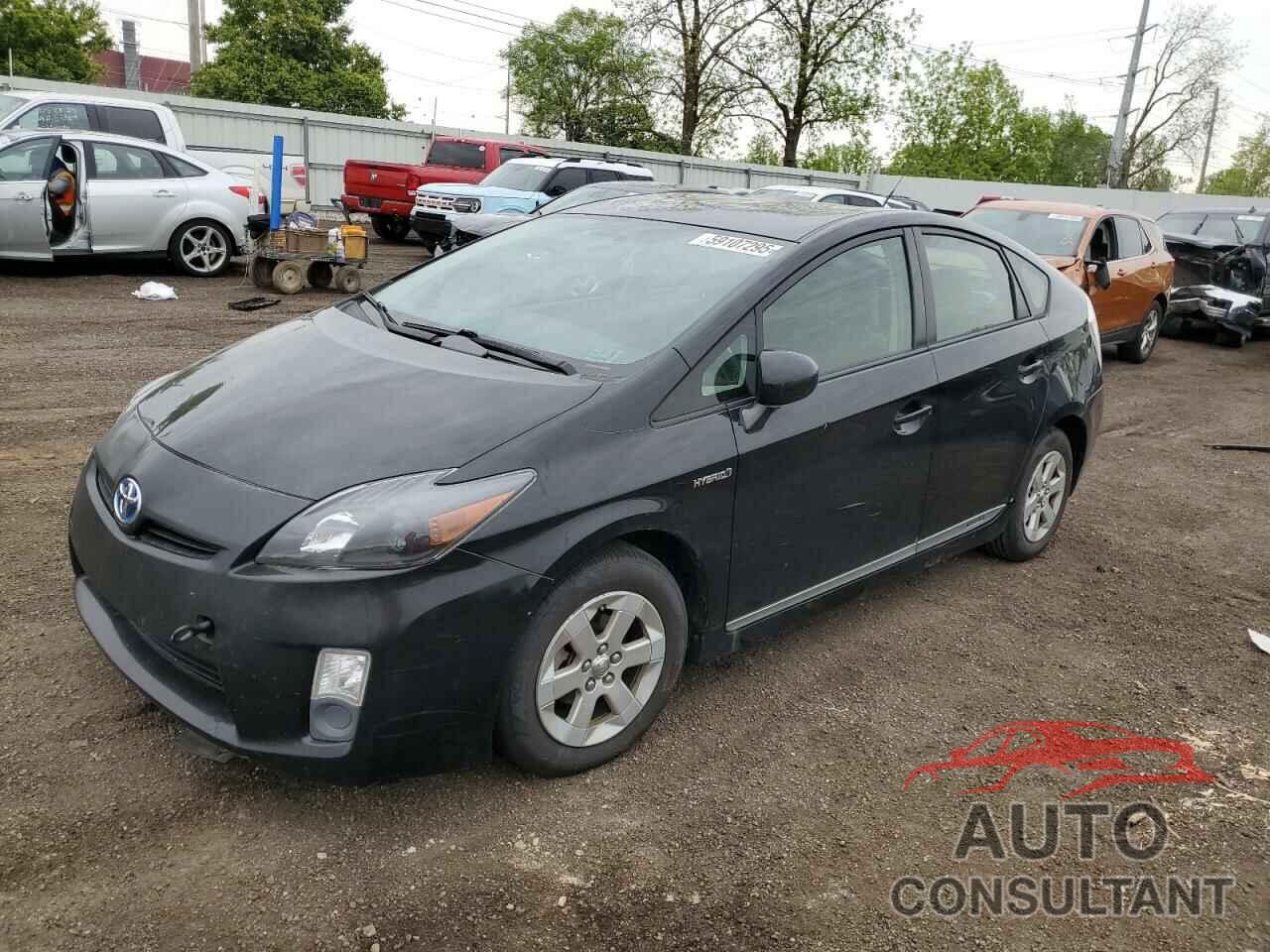 TOYOTA PRIUS 2011 - JTDKN3DU3B5334196