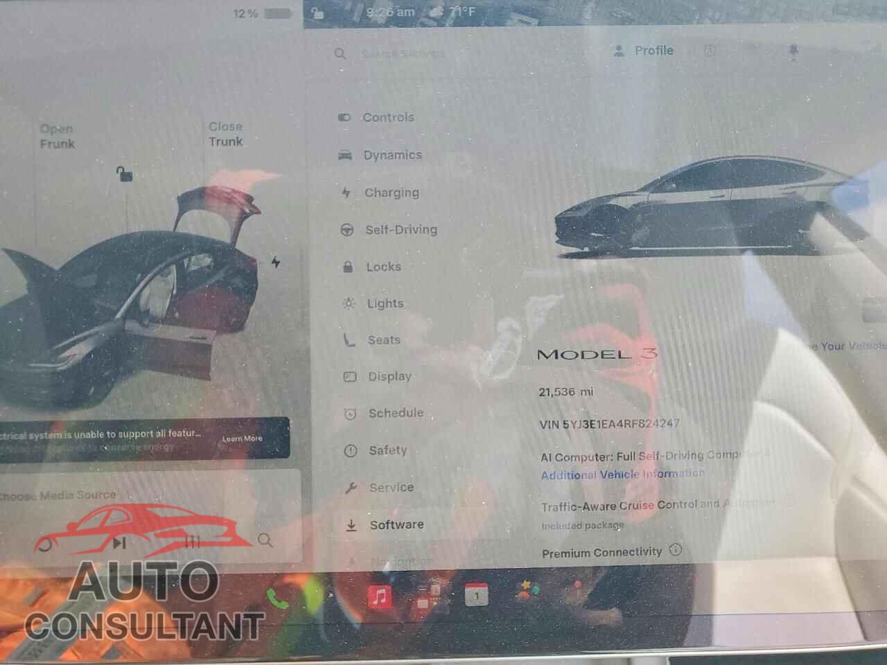 TESLA MODEL 3 2024 - 5YJ3E1EA4RF824247