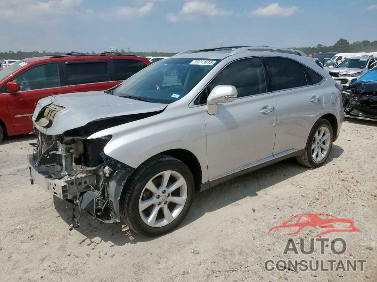 LEXUS RX350 2012 - 2T2ZK1BAXCC078188