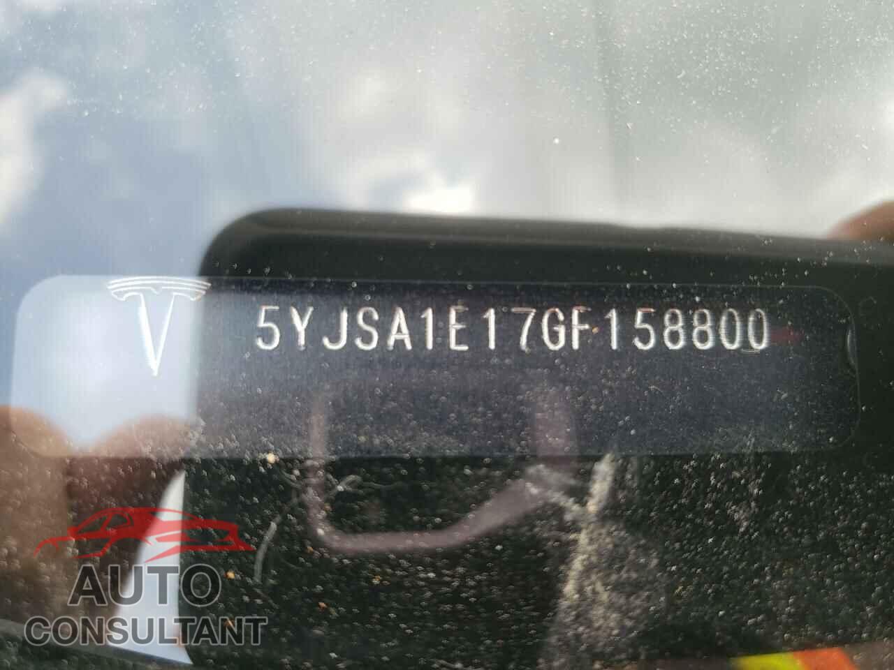 TESLA MODEL S 2016 - 5YJSA1E17GF158800