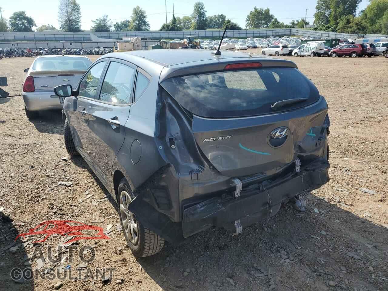 HYUNDAI ACCENT 2012 - KMHCT5AE8CU028794