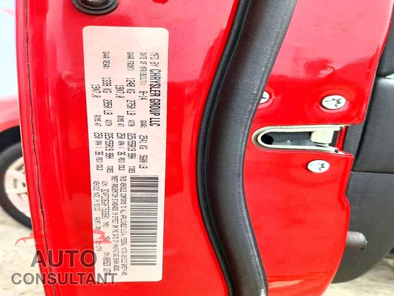 DODGE JOURNEY 2015 - 3C4PDDBG0FT533501