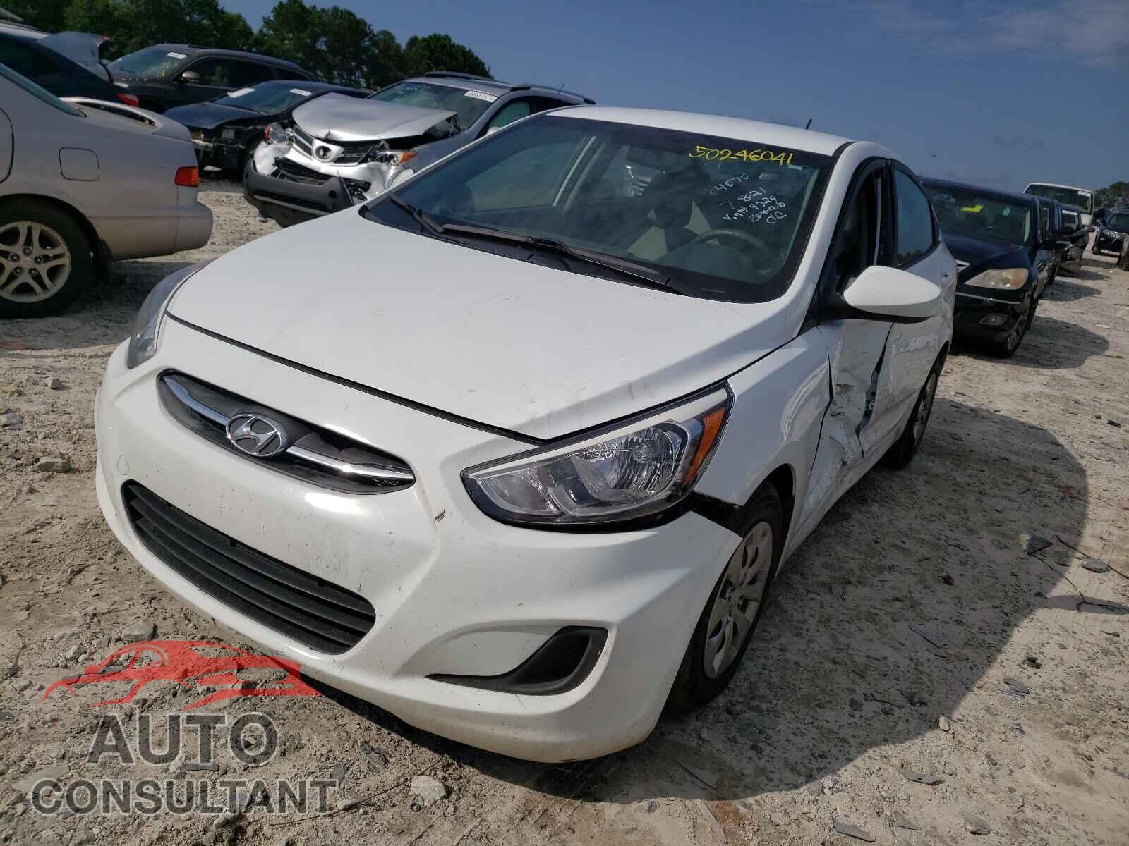 HYUNDAI ACCENT 2017 - KMHCT4AE2HU314724