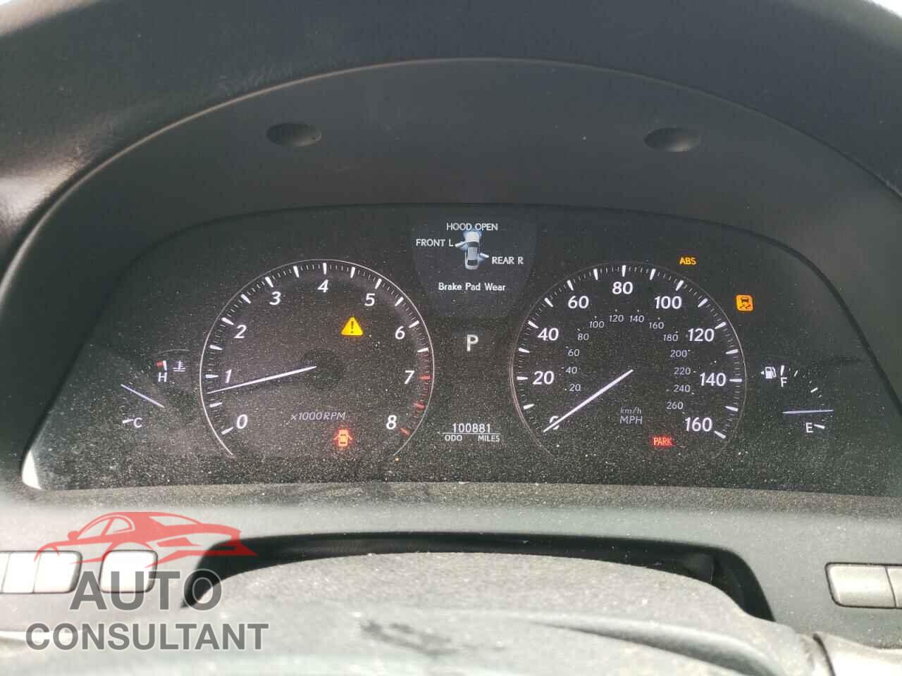 LEXUS LS460 2012 - JTHBL5EF0C5109770