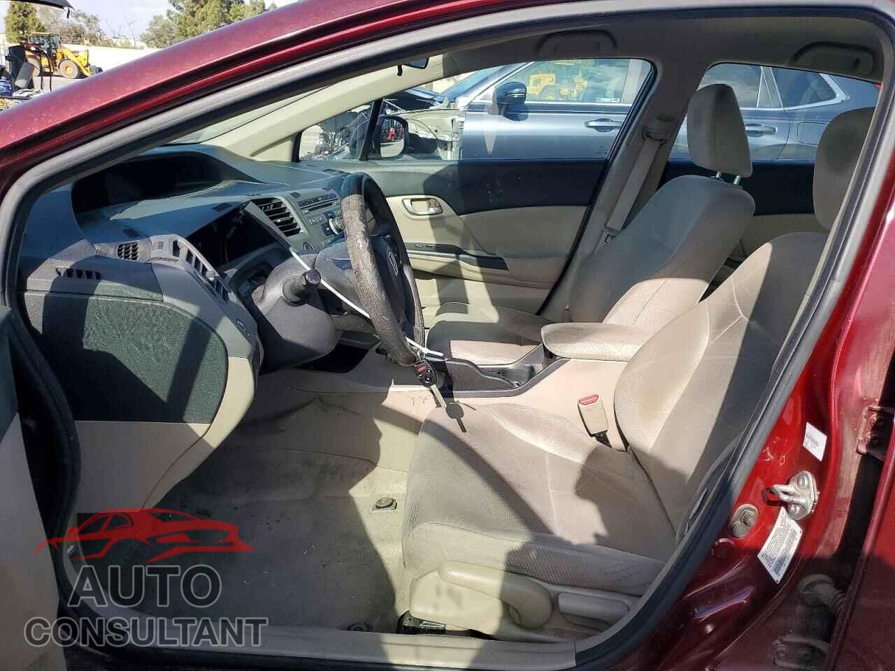HONDA CIVIC 2012 - 2HGFB2F50CH543708
