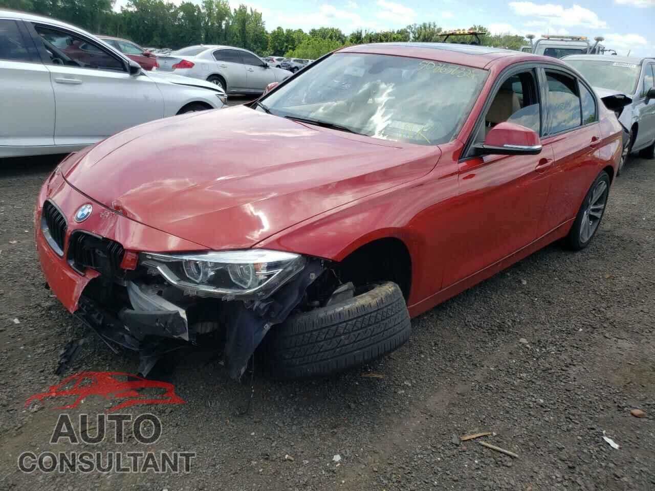 BMW 3 SERIES 2016 - WBA8E3G50GNU02778