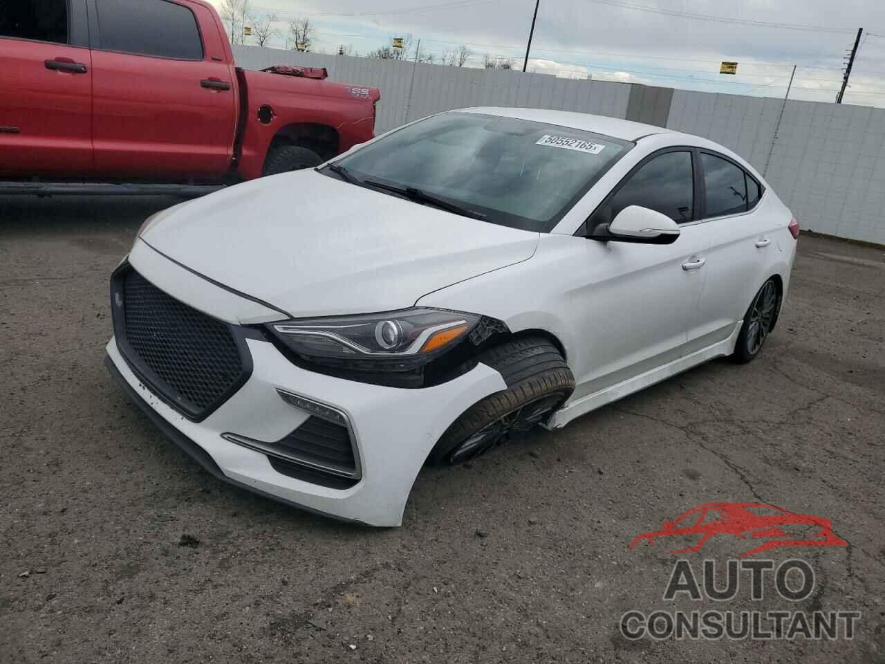 HYUNDAI ELANTRA 2017 - KMHD04LBXHU333439