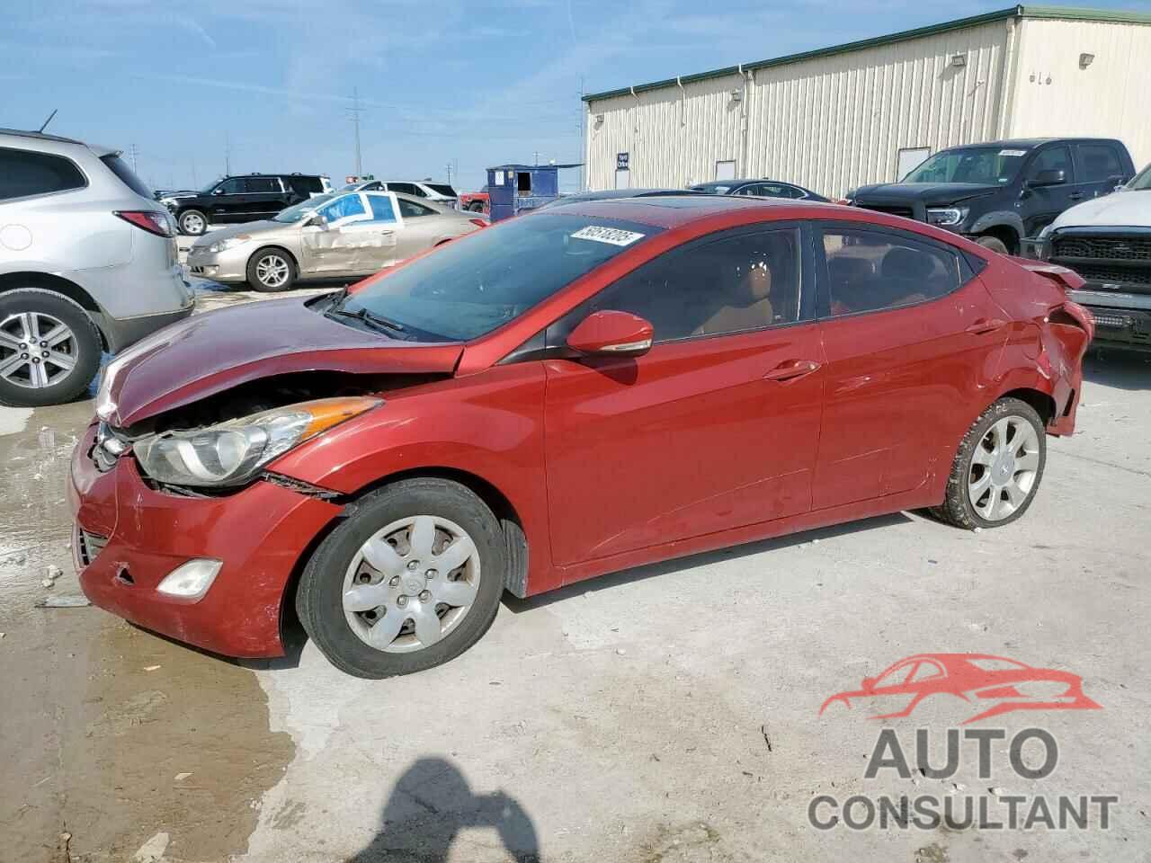 HYUNDAI ELANTRA 2012 - KMHDH4AEXCU281356