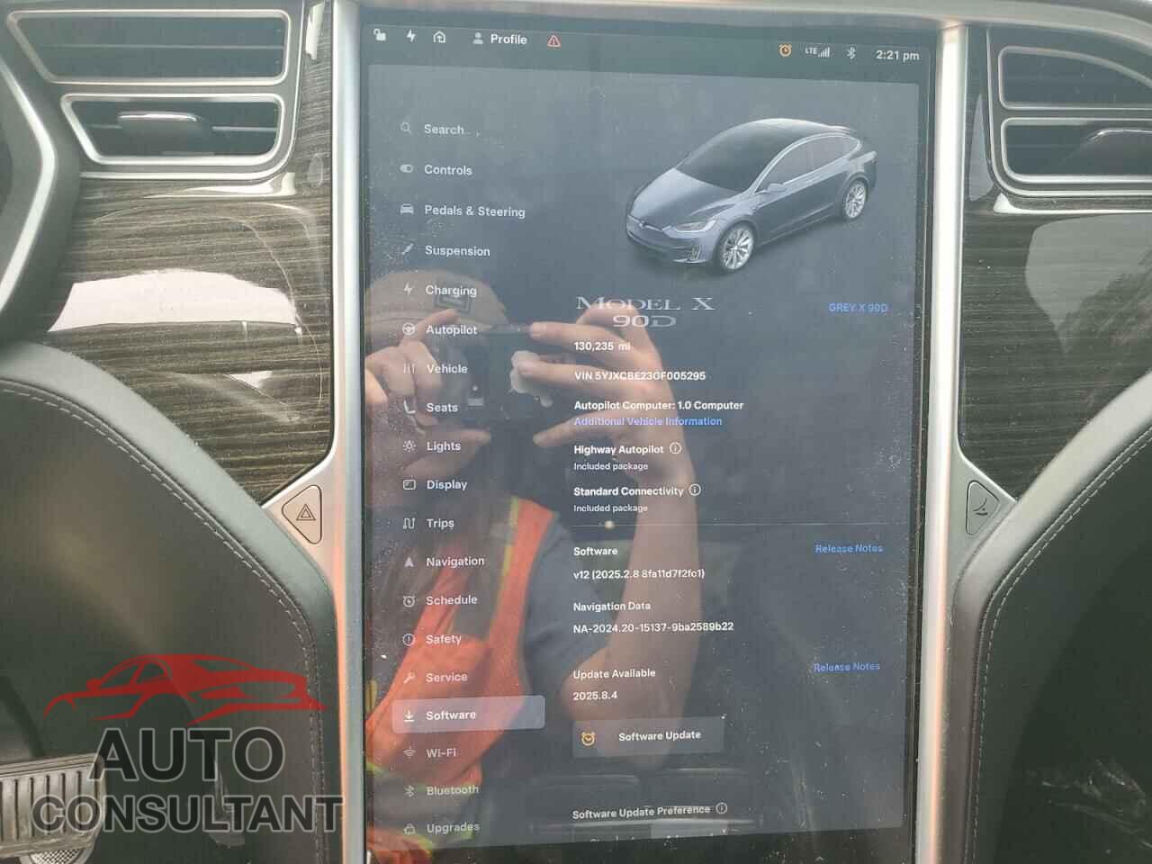 TESLA MODEL X 2016 - 5YJXCBE23GF005295