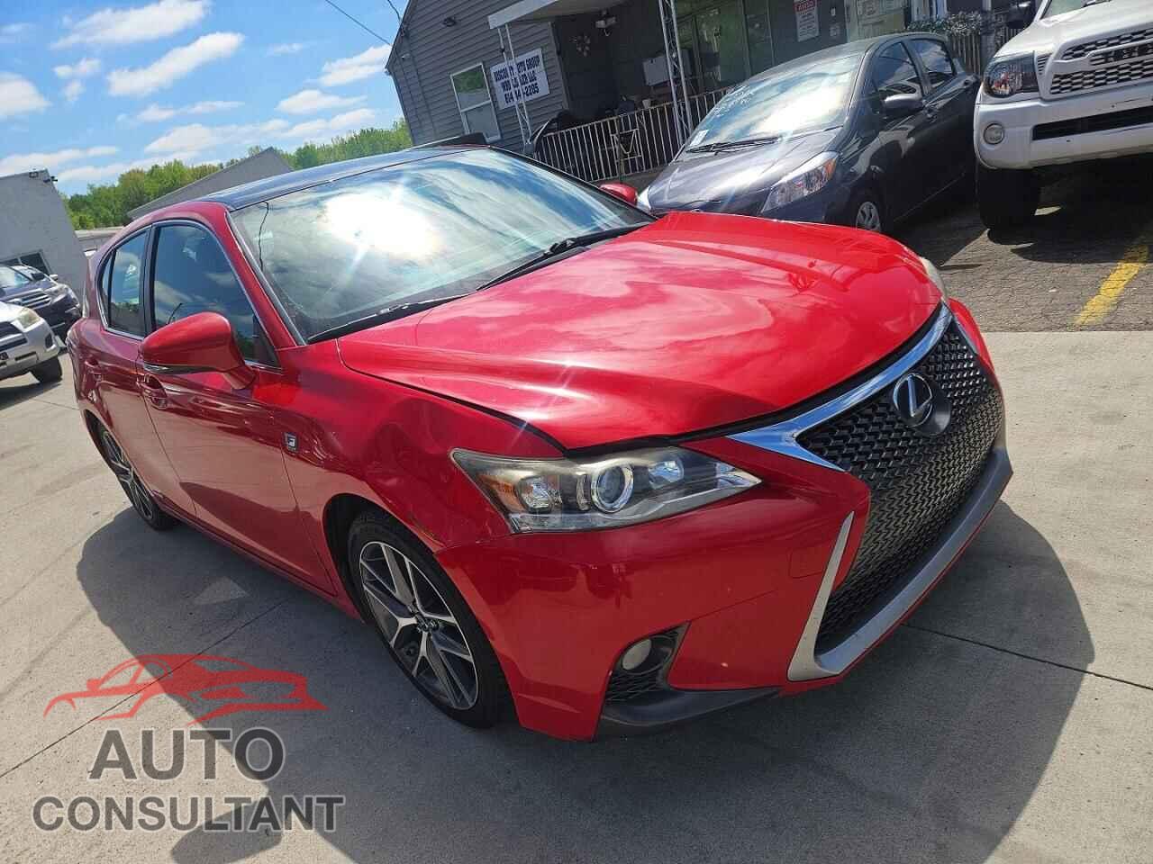 LEXUS CT 200 2014 - JTHKD5BH5E2175934