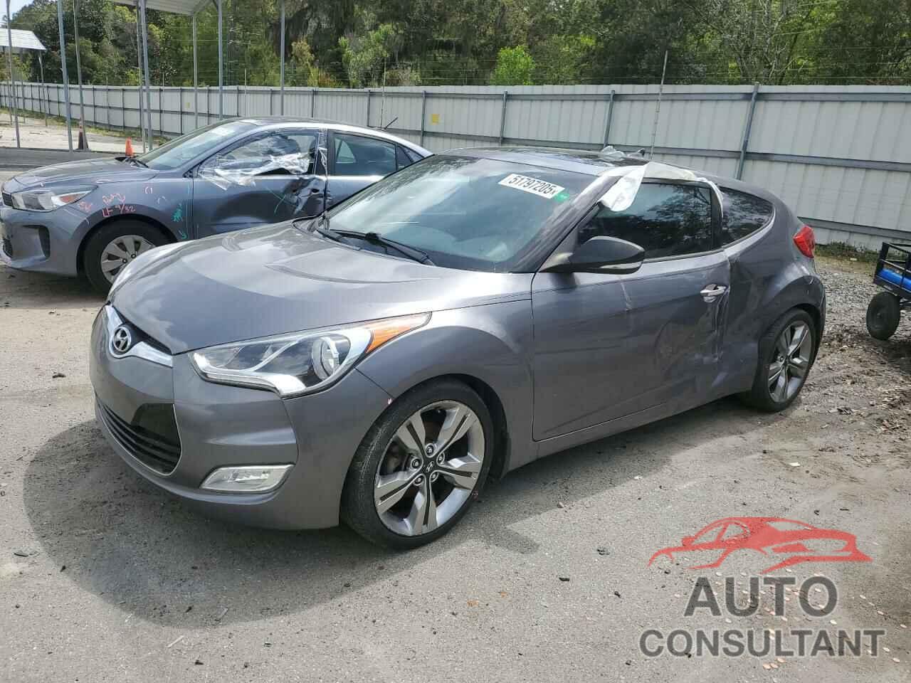 HYUNDAI VELOSTER 2013 - KMHTC6AD1DU107707