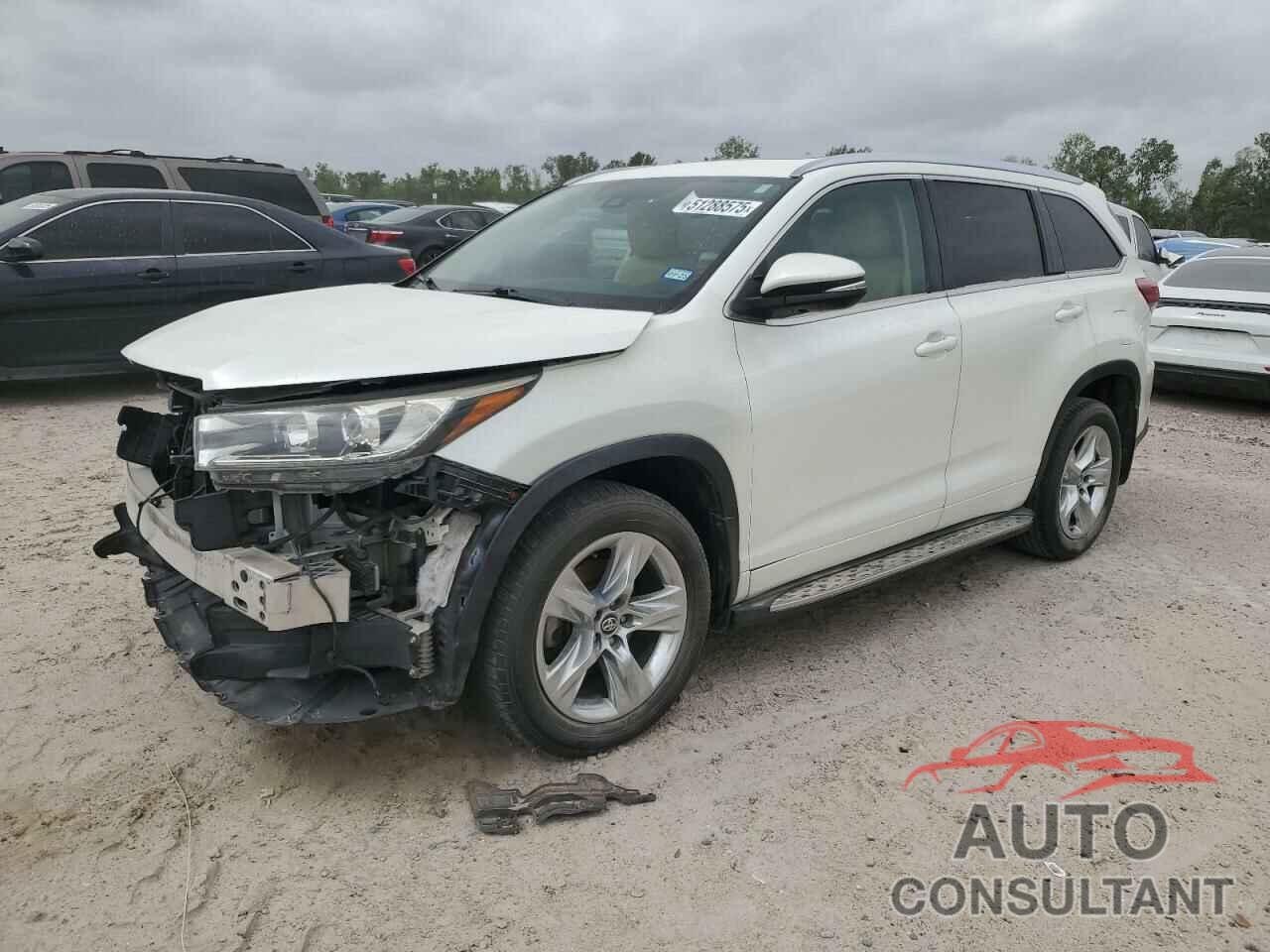 TOYOTA HIGHLANDER 2017 - 5TDYZRFH4HS232331