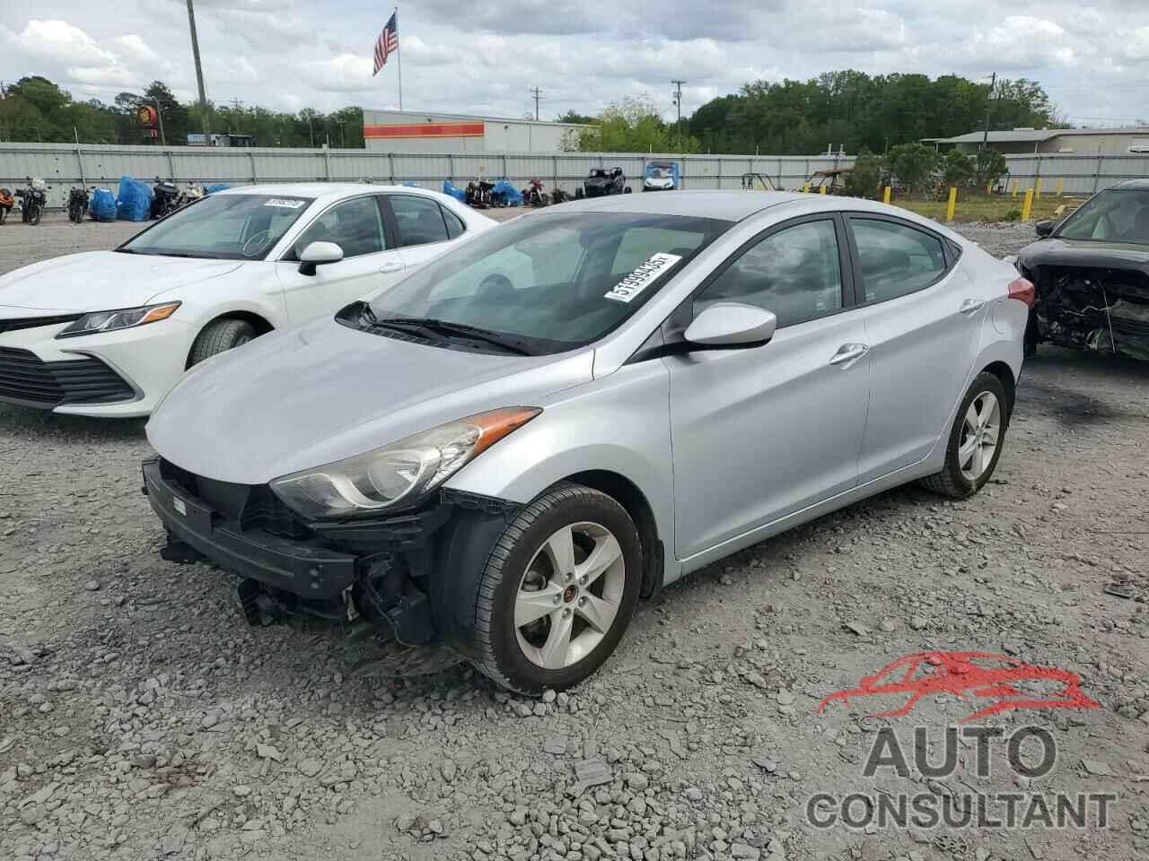 HYUNDAI ELANTRA 2013 - KMHDH4AE6DU661778
