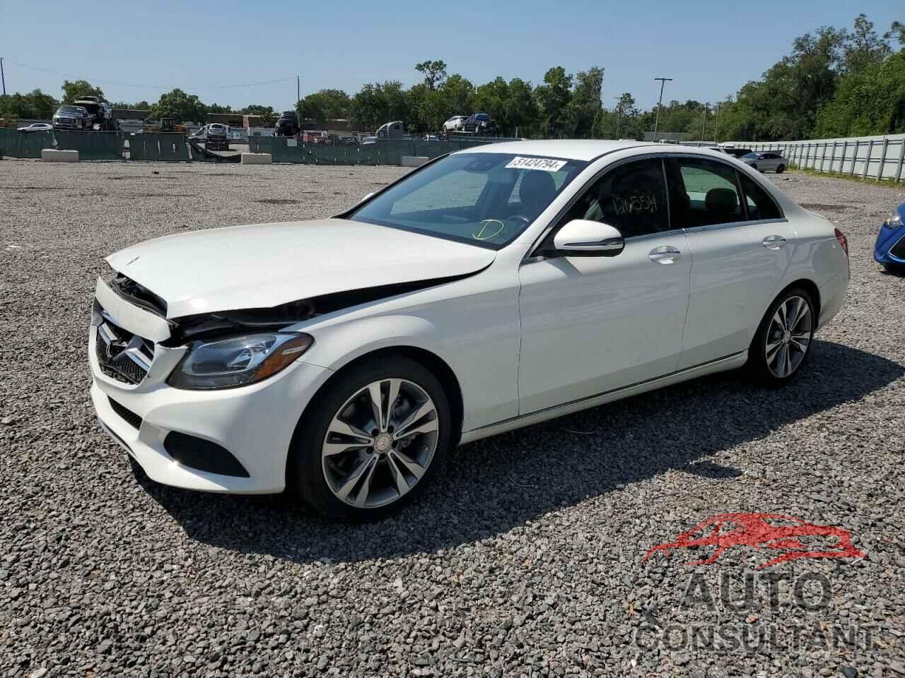 MERCEDES-BENZ C-CLASS 2016 - 55SWF4JB1GU144134
