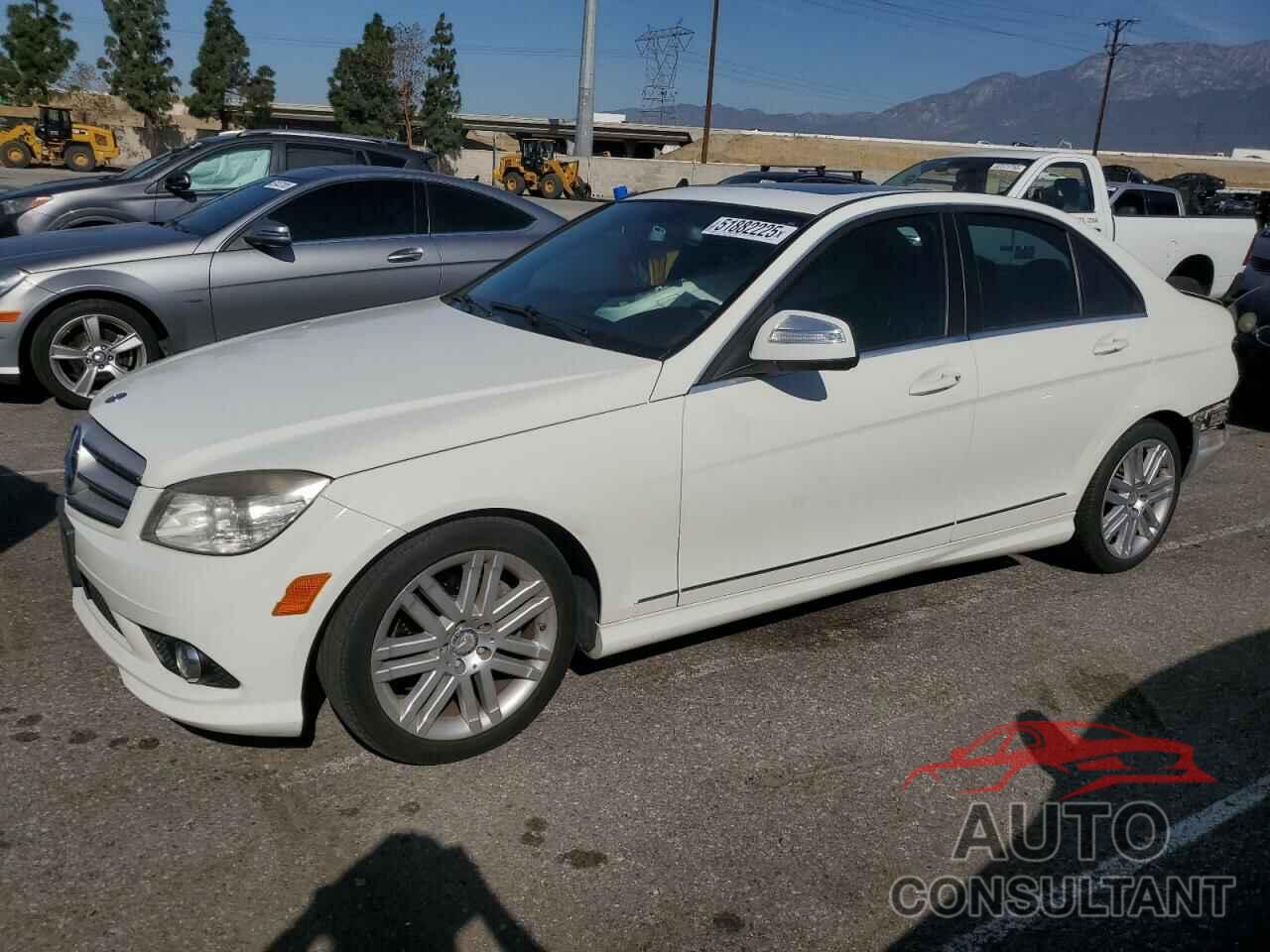 MERCEDES-BENZ C-CLASS 2009 - WDDGF54X09R080335