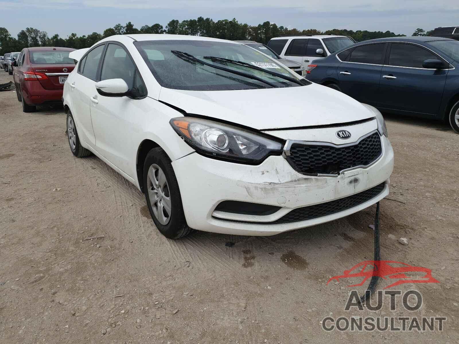 KIA FORTE 2016 - KNAFK4A67G5459762