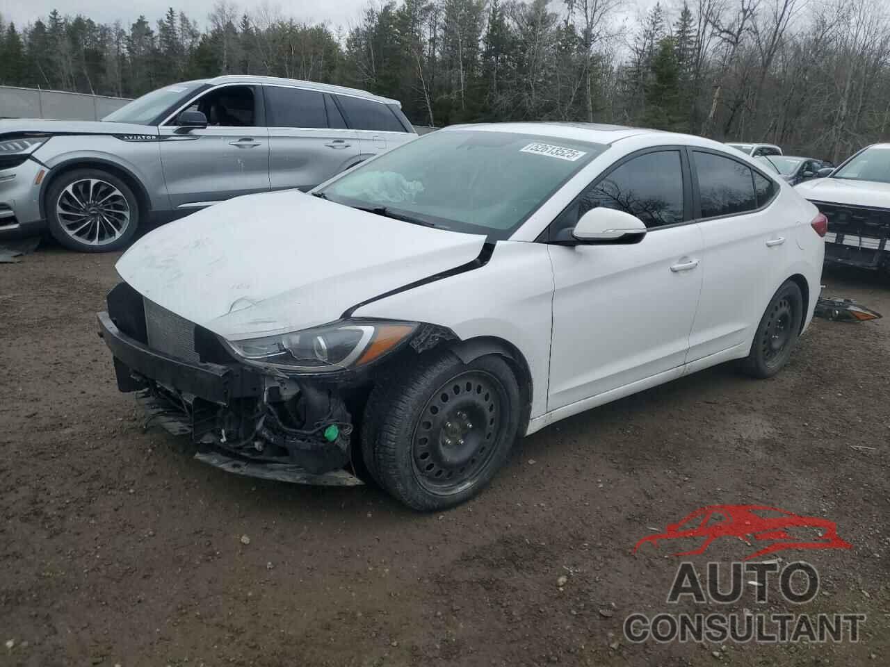 HYUNDAI ELANTRA 2018 - KMHD84LF3JU481935