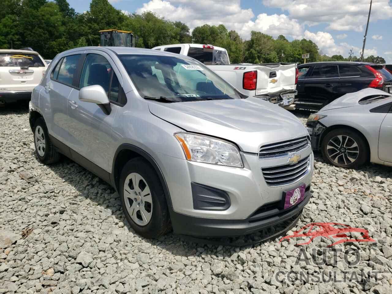 CHEVROLET TRAX 2016 - KL7CJKSB3GB627226