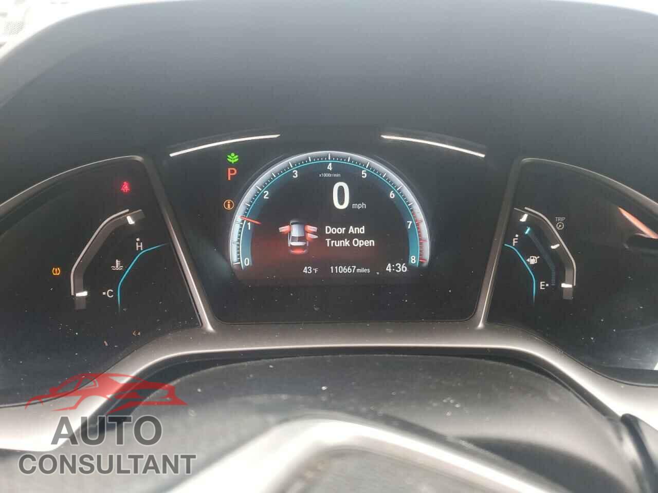 HONDA CIVIC 2017 - 19XFC2F73HE033160