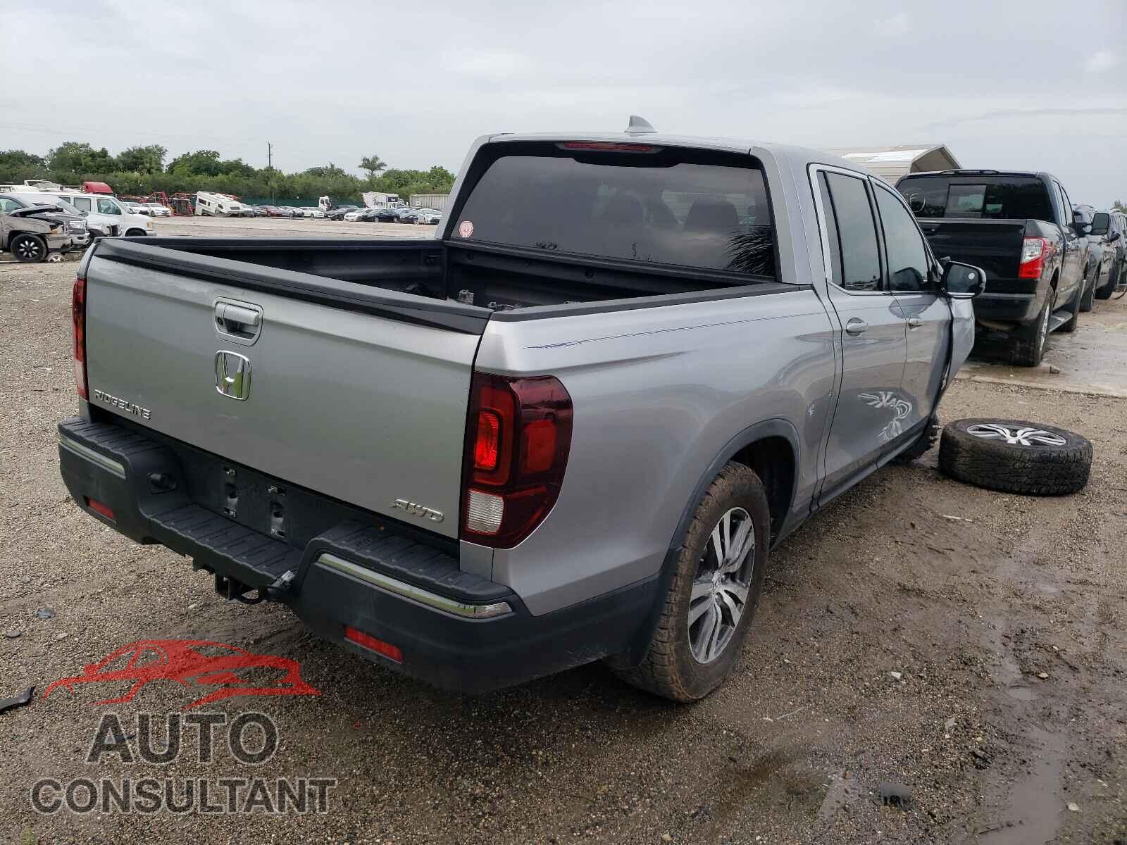 HONDA RIDGELINE 2017 - 5FPYK3F50HB029732