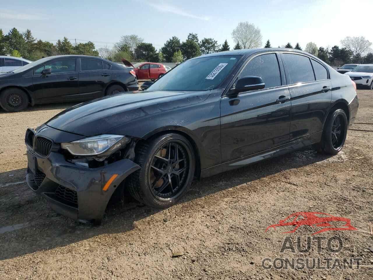 BMW 3 SERIES 2014 - WBA3B9C58EP458979