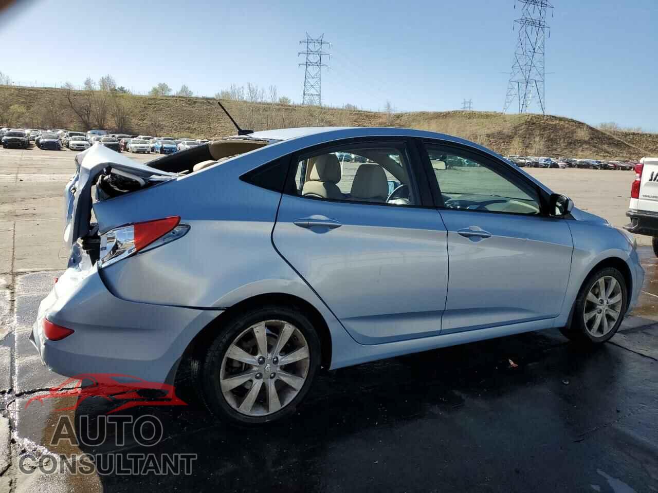 HYUNDAI ACCENT 2012 - KMHCU4AE6CU185988