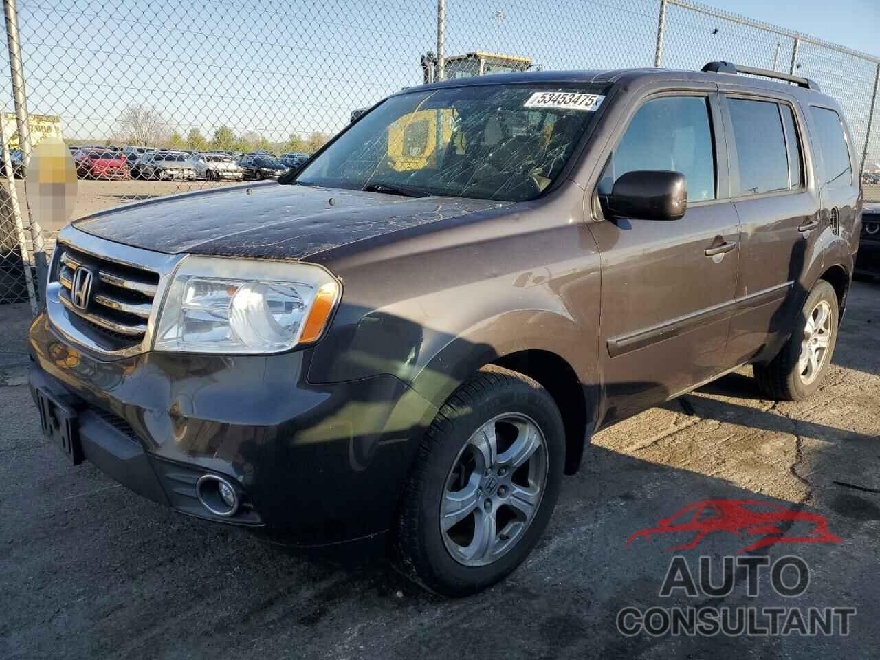 HONDA PILOT 2012 - 5FNYF4H5XCB047292