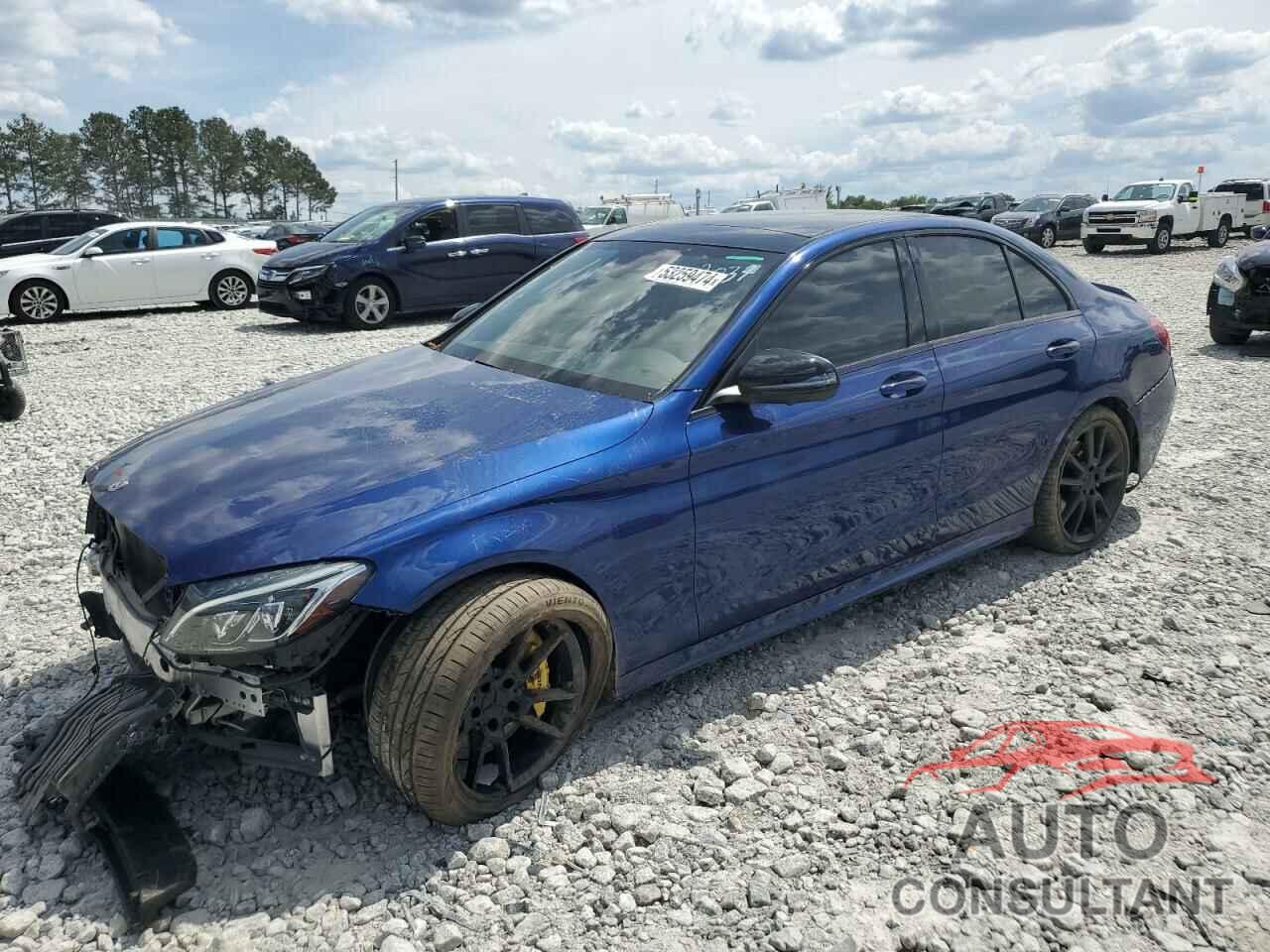 MERCEDES-BENZ C-CLASS 2018 - 55SWF6EBXJU252037