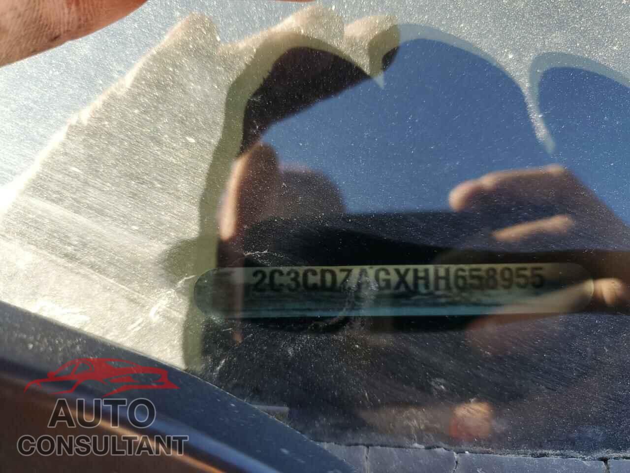 DODGE CHALLENGER 2017 - 2C3CDZAGXHH658955